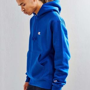 Royal Blue Reverse Weave Hoodie | Poshmark